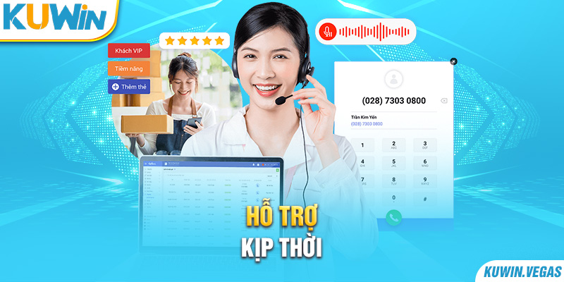 Hỗ trợ kịp thời